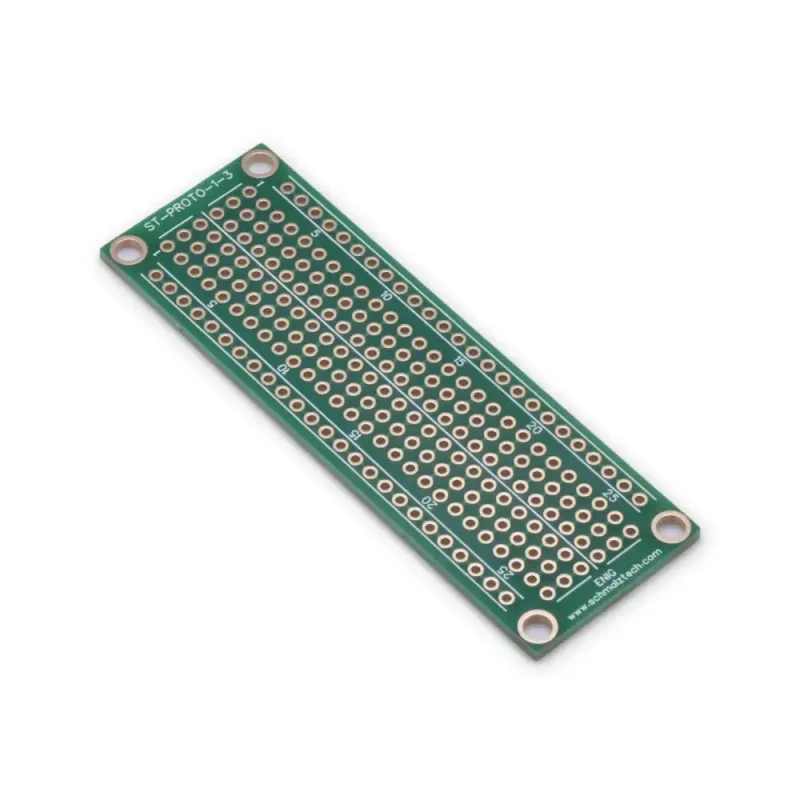 1 x 3 prototyping pcb board for diy electronics projects