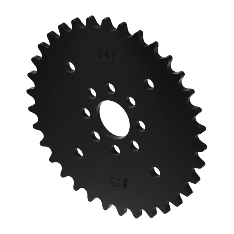 25 pitch acetal hub mount sprocket 34t 14mm bore