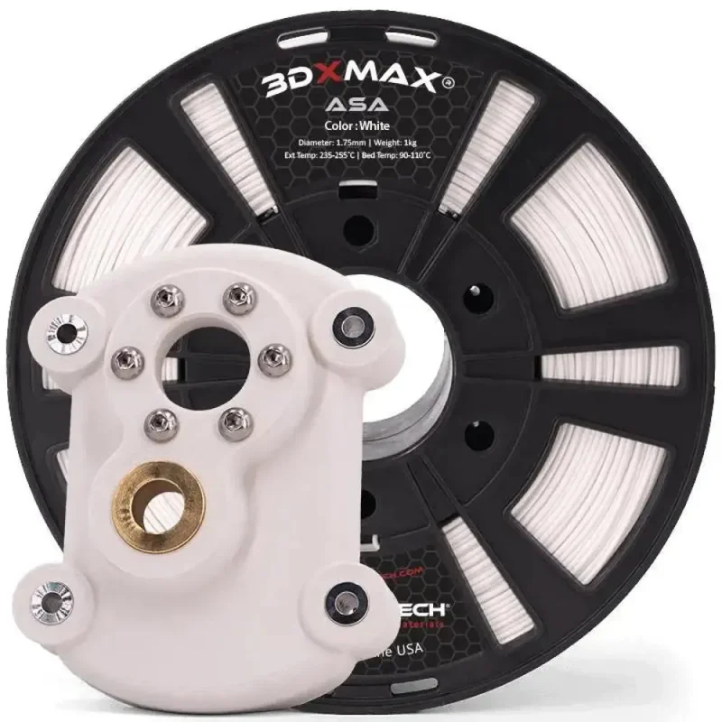 3dxtech 3dxmax 1 75mm asa filament 1kg white