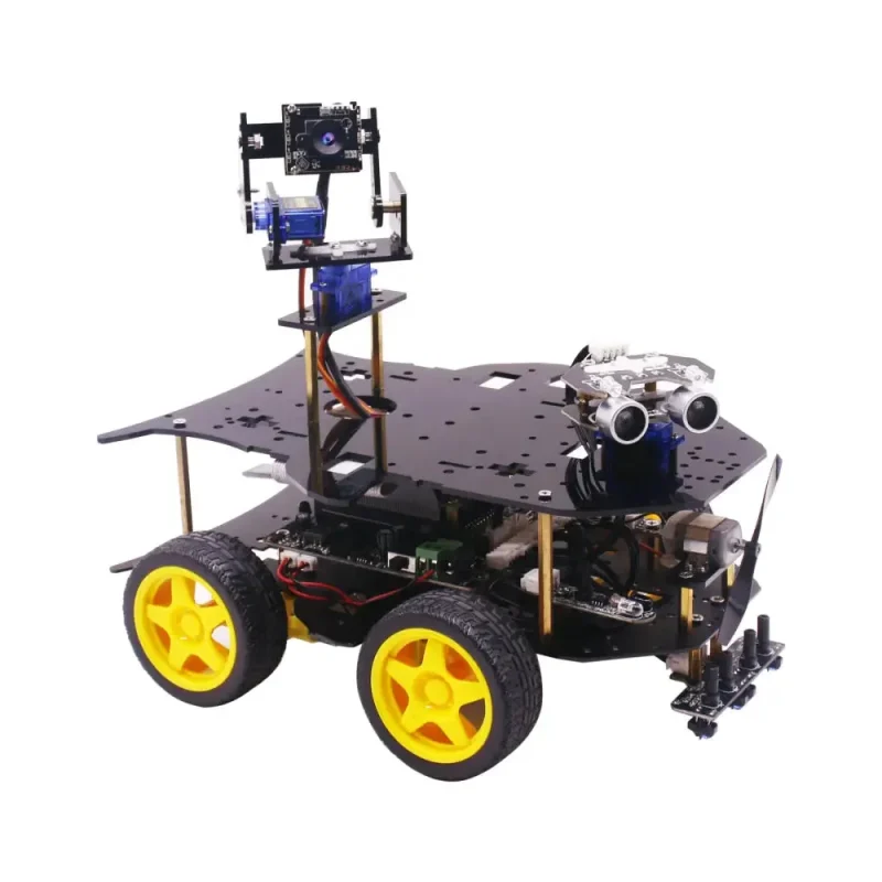 4wd ai vision robot for raspberry pi 4b