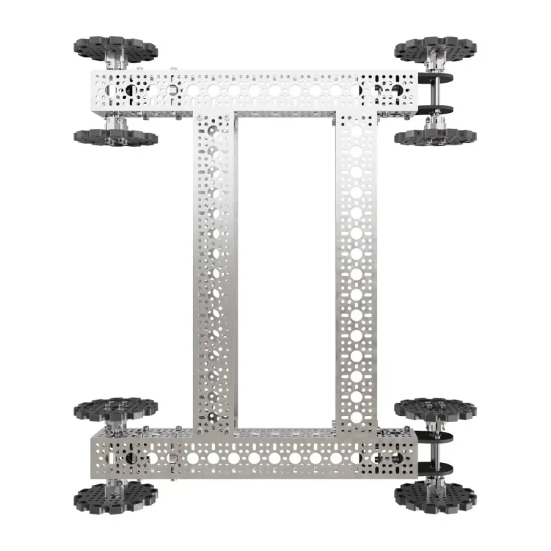 bravo bare bones chassis kit no tread motors controller battery