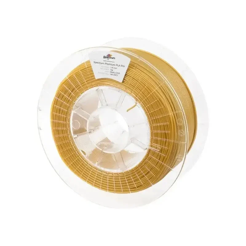 spectrum pearl gold pla pro 1 75mm filament 1kg