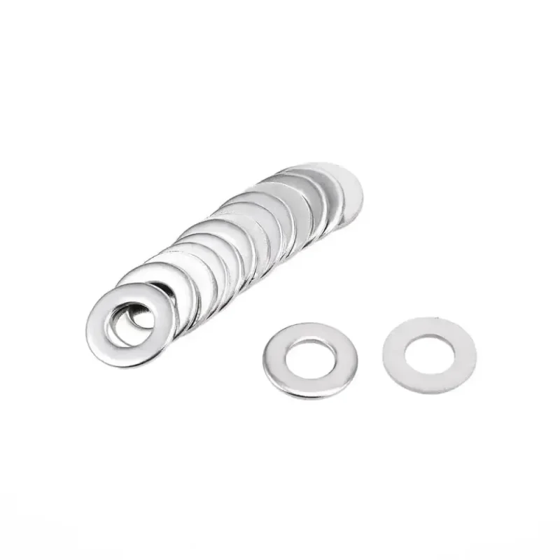 stainless steel m8 flat washers 10 pack