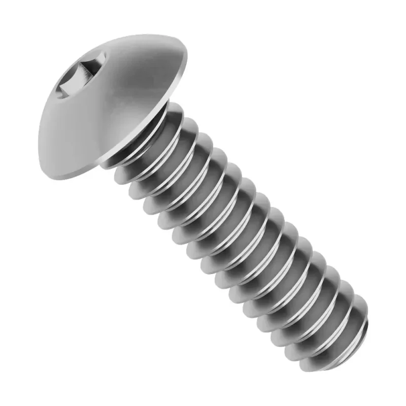 zinc plated 6 32 x 1 2 button head screws 25 pack