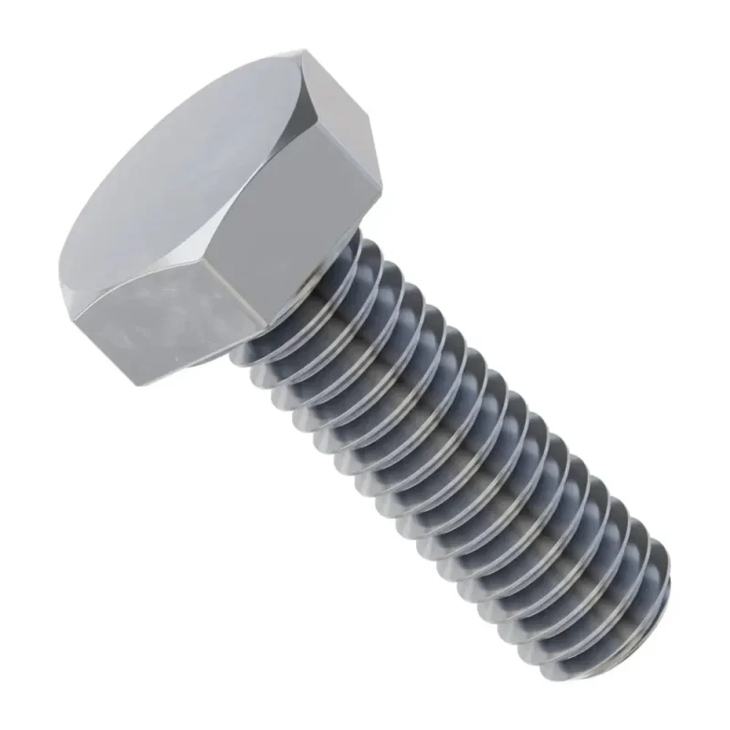 zinc plated m4 x 12mm hex screws 25 pack