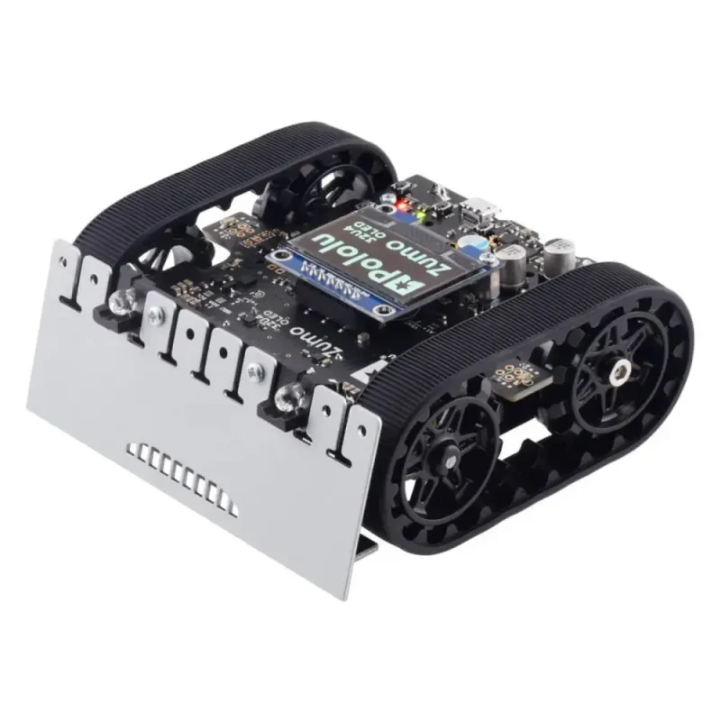 zumo 32u4 oled robot with 75 1 hp motors fully assembled